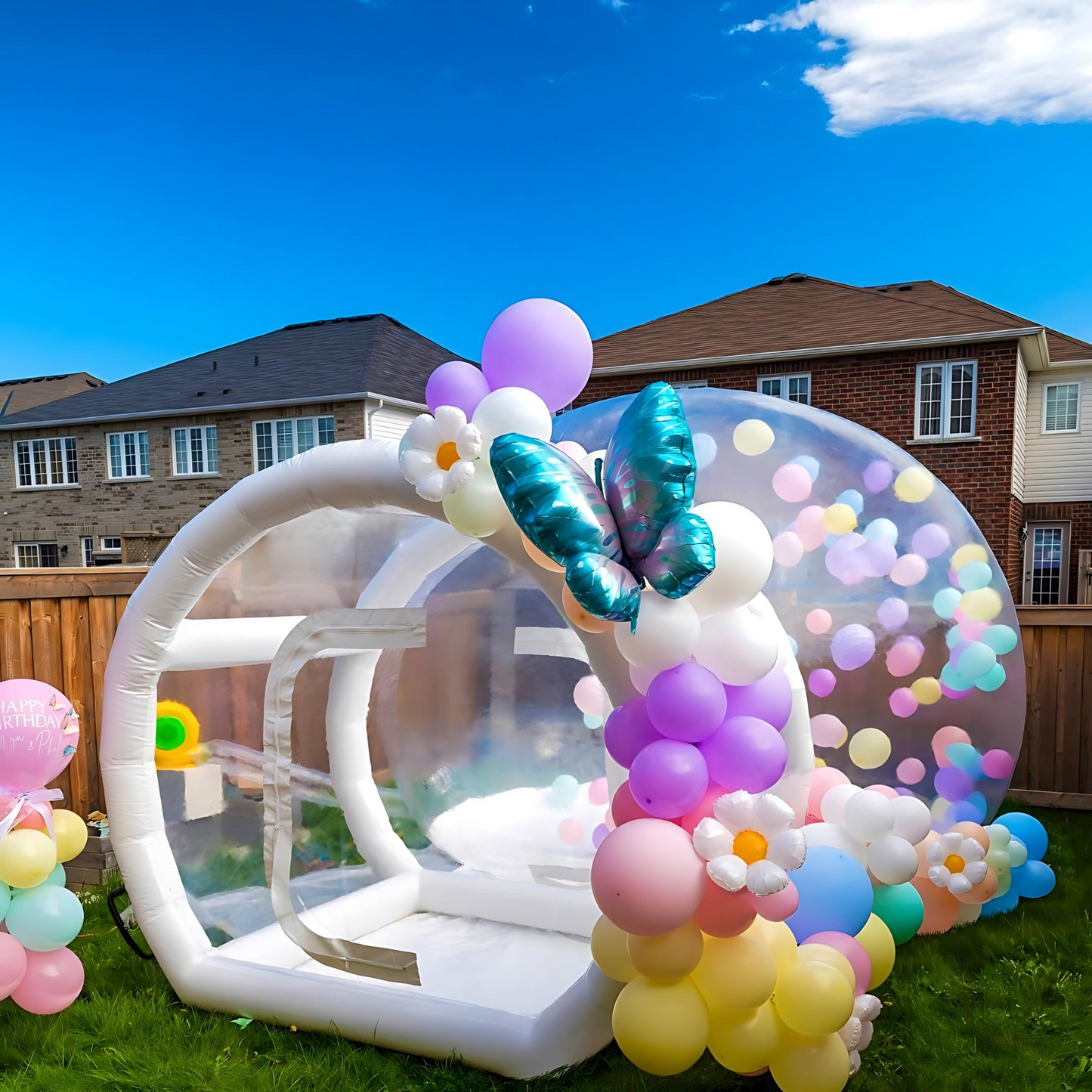 colorful bubble house rental-rentalpartytoronto