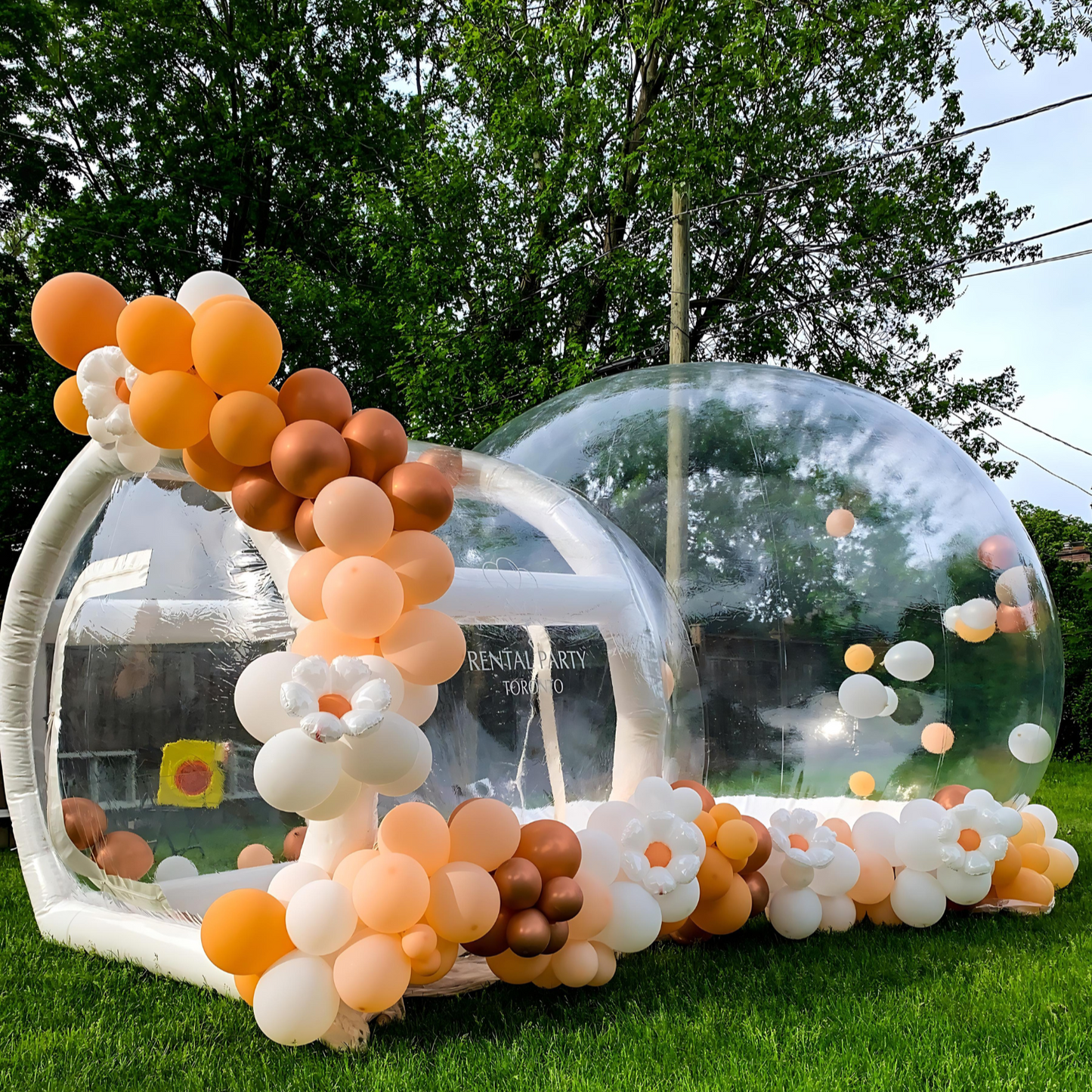 inflatable bubble house rental toronto-rentalpartytoronto