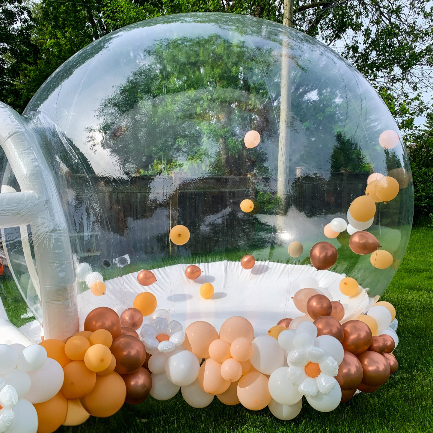 inflatable bubble house rental toronto-rentalpartytoronto